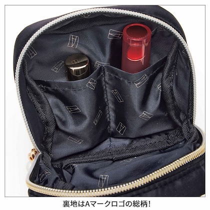 ALEXANDRE DE PARIS (アレクサンドル ドゥ パリ) スクエアポーチ・ティッシュポーチ・ハンドミラー