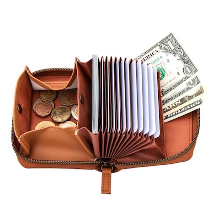 THE SCAPE OF GREEN やみつきサイフ 本革 CAMEL 〈ローソン、HMV&BOOKS