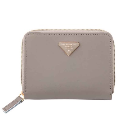 サイフ THE SCAPE OF GREEN やみつきサイフ 本革 GREIGE 〈ローソン