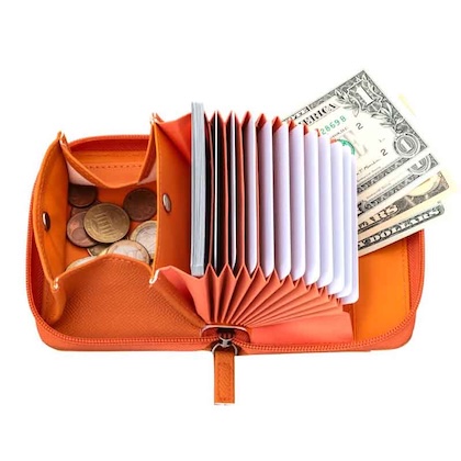 THE SCAPE OF GREEN やみつきサイフ orange