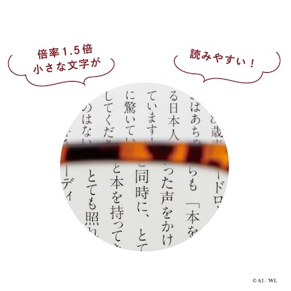 猫のダヤン 大きく見える! おしゃれなルーペメガネBOOK