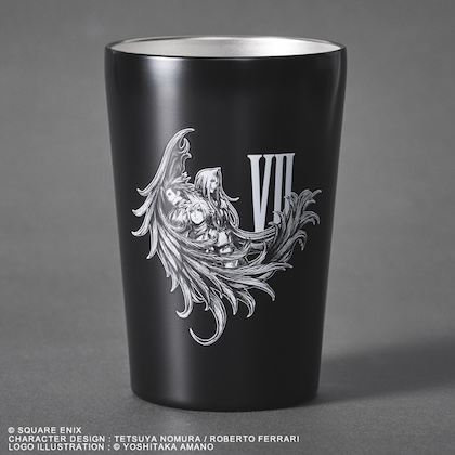 FINAL FANTASY Ⅶ REMAKE INTERGRADE CUP COFFEE TUMBLER BOOK BLACK