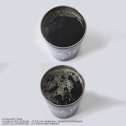 FINAL FANTASY Ⅶ REMAKE INTERGRADE CUP COFFEE TUMBLER BOOK BLACK