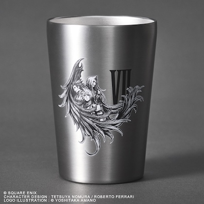 FINAL FANTASY Ⅶ REMAKE INTERGRADE CUP COFFEE TUMBLER BOOK SILVER 〈ファミマ限定〉