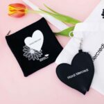 mini (ミニ) 2026年 3月号 雑誌 付録 [Mardi Mercredi (マルディメクルディ) ハートポーチチャーム＆フラットポーチ]