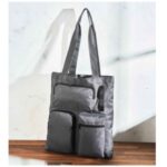 アーバンリサーチ ドアーズ 便利な外ポケット付きトートバッグ