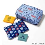 大人のおしゃれ手帖 2026年 2月号 雑誌 付録 [リサ・ラーソン 特大立体ケース＆ポーチ4点セット]