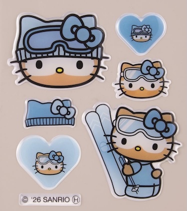 sweet (スウィート) 2026年 3月号 雑誌 付録 [雪焼け♡ ハローキティ 真冬の盛り盛り4点セット]