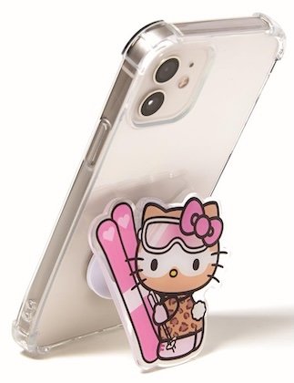 sweet (スウィート) 2026年 3月号増刊 雑誌 付録 [雪焼け♡ ハローキティ アクリルスマホグリップ&ぷっくりシール]