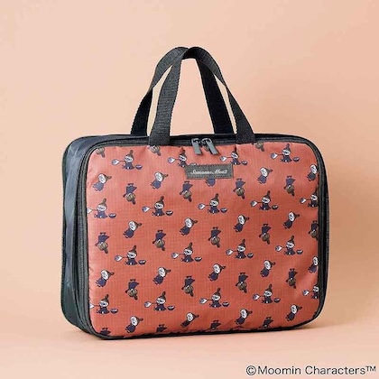 ムーミン×サマンサ モスモス リトルミイがかわいい！閉めるだけでスリムになる衣類圧縮ケース