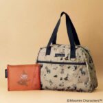 リンネル 2026年 4月号 雑誌 付録 [ムーミン×サマンサ モスモス ムーミン谷の仲間たちが大集合！ たためるボストンバッグとメッシュポーチ]