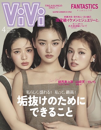 ViVi (ヴィヴィ ) 2026年 4月号 雑誌 付録 [ViViモデル全員集合ピンナップ]