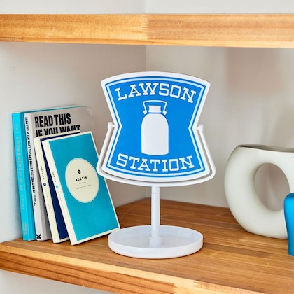 LAWSON OFFICIAL BOOK ローソンの看板そのまんま卓上ミラーver.