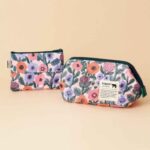 リンネル 2026年 5月号増刊 雑誌 付録 [kippis (キッピス) 180度開くキルティングポーチ＆ティッシュポーチセット]