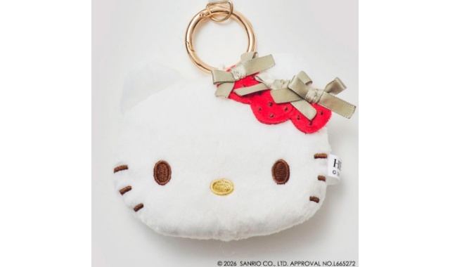 Maison de FLEUR×HELLO KITTY いちごぬいぐるみチャームBOOK 〈ファミマ限定〉