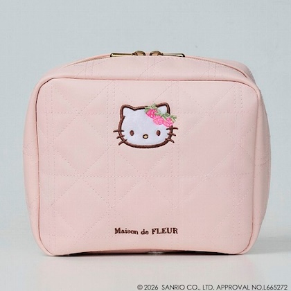 Maison de FLEUR×HELLO KITTY いちご宝物ケースBOOK PINK
