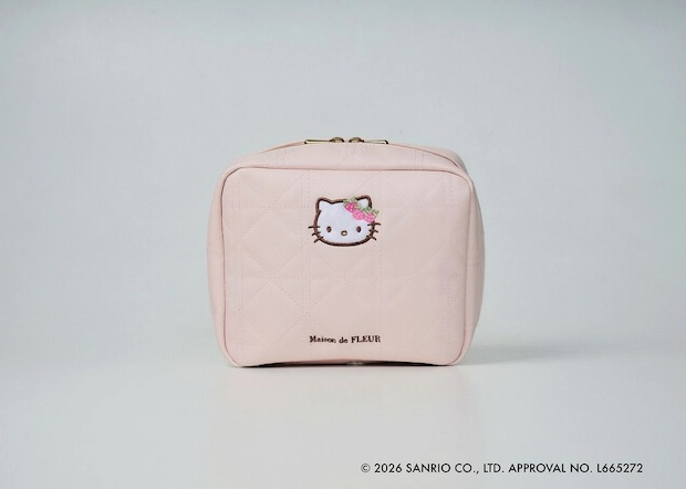 Maison de FLEUR×HELLO KITTY いちご宝物ケースBOOK PINK