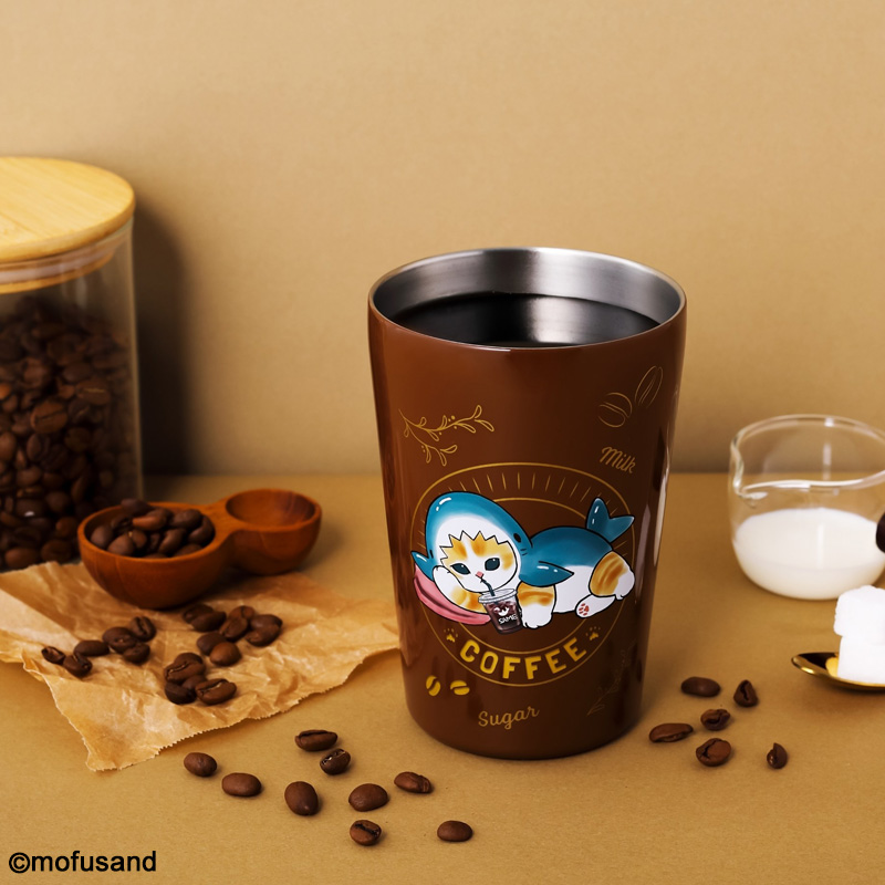 mofusand 真空断熱カフェタンブラーBOOK　サメにゃんver. 