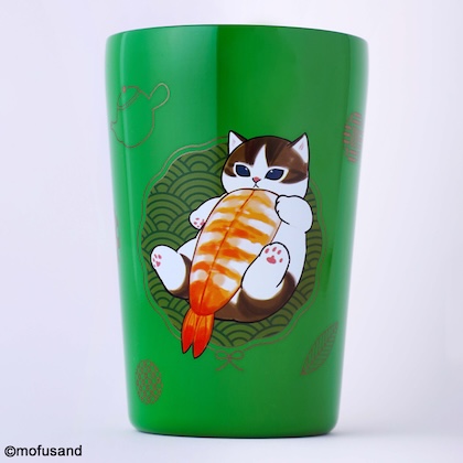 mofusand 真空断熱カフェタンブラーBOOK　寿司にゃんver. 