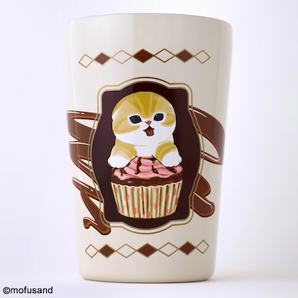 mofusand 真空断熱カフェタンブラー スイーツにゃんver.