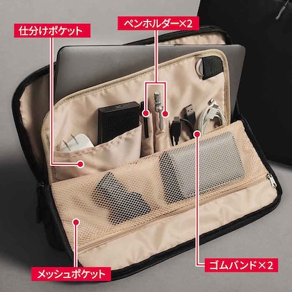 Mono Max (モノマックス) 2026年 4月号 増刊 雑誌 付録 [Incase (インケース) 収納上手になれる！マルチケース]