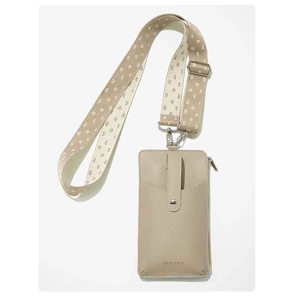 SOU･SOU (ソウ・ソウ) レザー調スマホポシェット