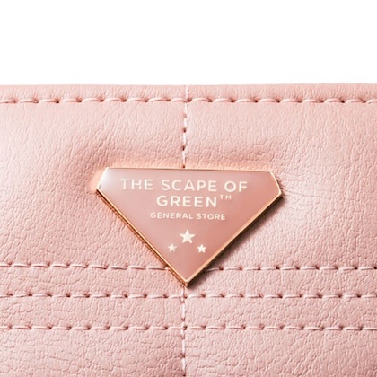 THE SCAPE OF GREEN やみつきサイフ ボックスステッチ PINK