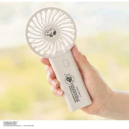 cookpad plus (クックパッドプラス) 2026年 夏号 増刊 雑誌 付録 [スヌーピー ハンディ扇風機]