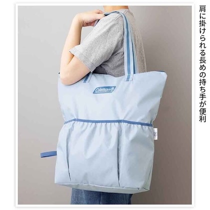 InRed (インレッド) 2026年 5月号 増刊 雑誌 付録 [Coleman(コールマン)3つの外ポケットが便利!内側シルバーの撥水加工バッグ]