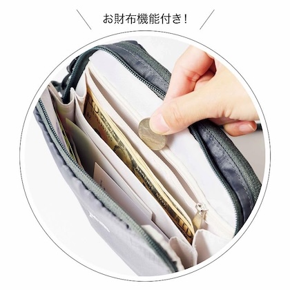 リンネル 2026年 6月号 雑誌 付録 [snow peak (スノーピーク) × 高山都さん監修 たっぷり収納力のお財布ショルダーバッグ]