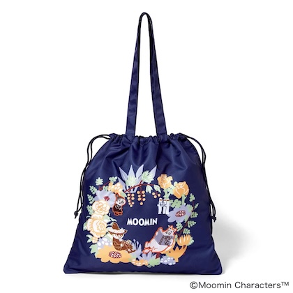 大人のおしゃれ手帖 2026年 5月号 雑誌 付録 [MOOMIN (ムーミン) 大容量で使いやすい！ 豪華刺しゅう巾着トート]