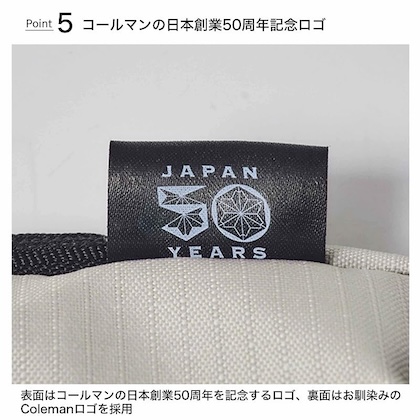 Coleman (コールマン) 背面メッシュ＆キーフック付きショルダーバッグ]