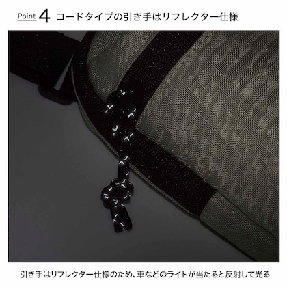 Coleman (コールマン) 背面メッシュ＆キーフック付きショルダーバッグ]