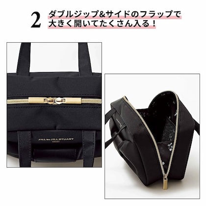 JILL by JILL STUART (ジル バイ ジルスチュアート) 持ち手つきビッグリボンポーチ