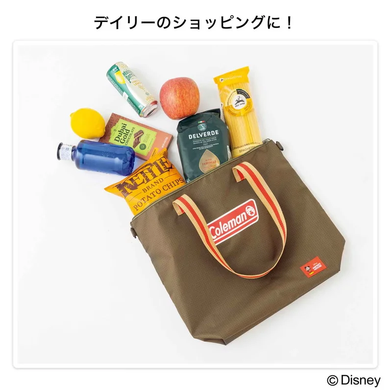 ディズニーデザイン コールマン2WAYはっ水トート