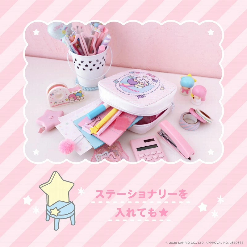 Little Twin Stars ゆめ星雲 思いやり星のおもいでがつまったキキとララのファンシーポーチBOOK