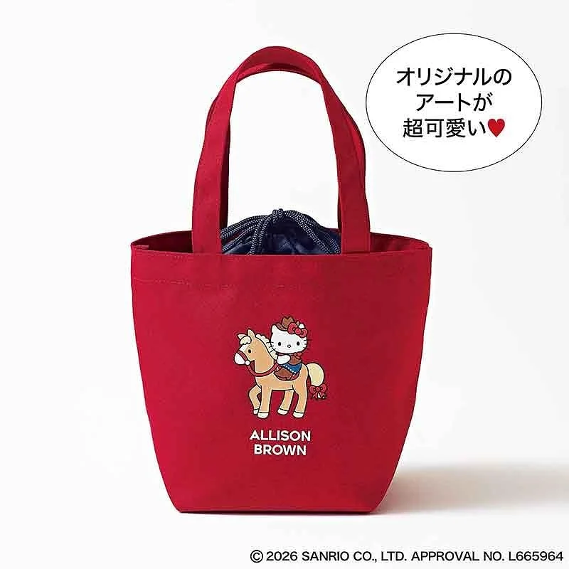 ALLISON BROWN （アリソンブラウン）× ハローキティ トート＆巾着