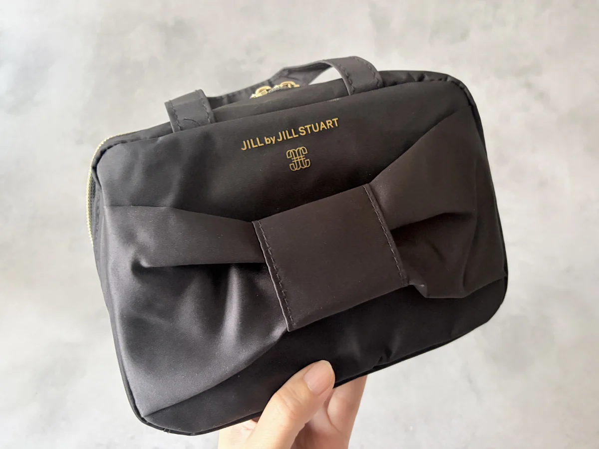 sweet 5月号 ジルバイのビッグリボンポーチ