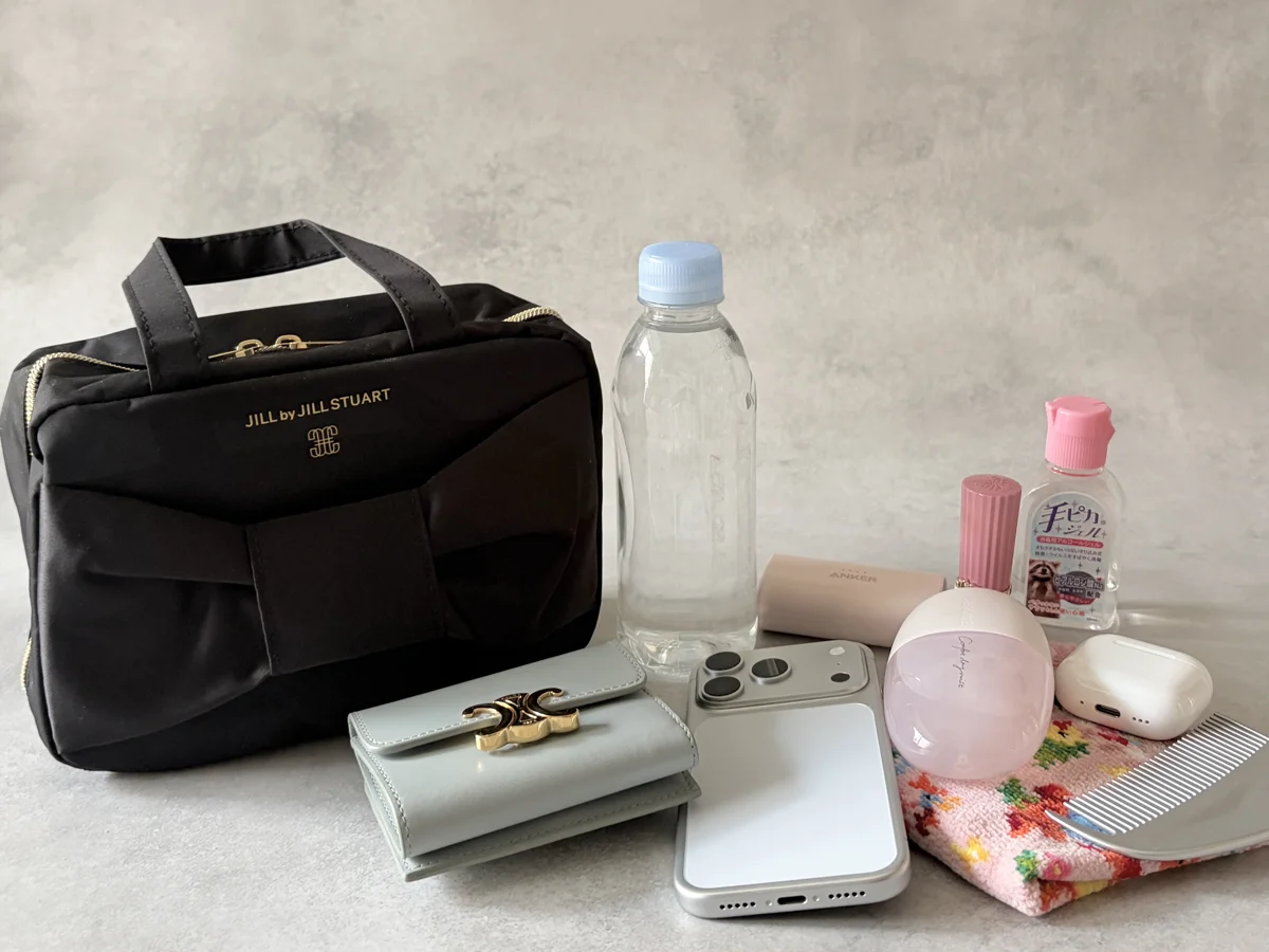 sweet 5月号 ジルバイのビッグリボンポーチ